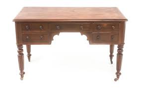English Antique Victorian Mahogany Writing Desk For Sale at 1stDibs | english writing desk, victorian desks