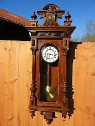 1890 Austria GRÜNDERZEIT 106cm PENDELUHR WANDUHR REMEMBER Gebrüder Resch Ebensee | eBay