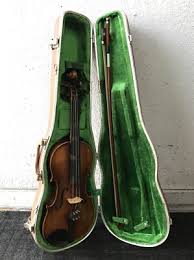 Vintage E.R.Pfretzschner 4/4 Size Violin, Copy of Antonius Stradivarius W/Case | eBay