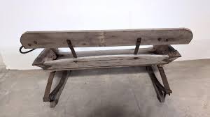 Sold at Auction: Antique primitive Buggy Bench