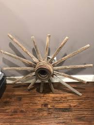 RARE all spoke vintage wagon wheels!