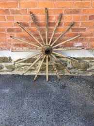 Vintage Antique Wooden Wagon Wheels Parts for Repurposing LOCAL PICKUP ONLY | #1819910843