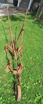 Vintage Walk behind plow cultivator | Proxibid