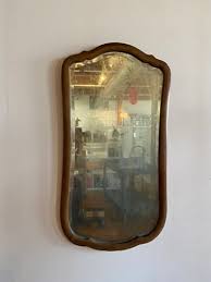 Vintage Frosted Mirror — Ferriss and Company