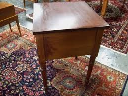 Sold at Auction: Antique Two Drawer Tiger Maple and Cherry ...