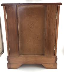 Vintage Wooden Jewelry Box Armoire Style 10" x 13" x 5 ...
