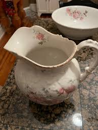 Antique Wash Bowl & Pitcher | eBay