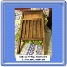 Washboard Wash Board Vintage National Brand Primitive Decor Home Decor – JAMsCraftCloset