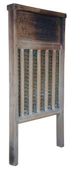 Vintage Antique National Washboard Co The Brass King NO. 801 Old Wash Board 24"