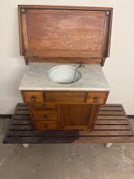 Antique Dry Sink Cabinet/Wash Station