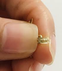 10K Solid Yellow Gold Star of David Pendant - Small Diamond Cut Star Charm - G27 | eBay