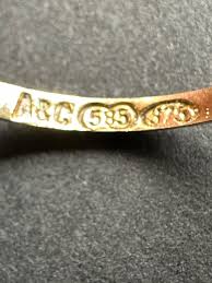 Superb Vintage Italian Ring 14k Solid yellow Gold, 9k Solid white gold, Diamond | eBay