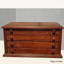 Vintage French Oak Counter Desk Top Spool Cabinet ~adjustible Dividers Flat File - Etsy