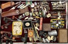 Sold at Auction: GENTLEMAN'S JUNK DRAWER LOT