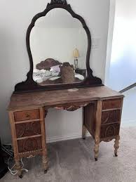 King Haase Antique Vanity with Mirror with Original Wooden ...