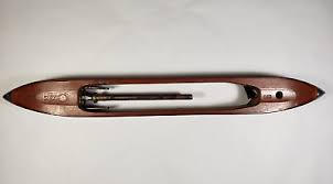 Vintage Antique "US" Wooden Wood Textile Weaving Boat Loom Shuttle 15.5" READ | eBay