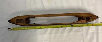 17 inch long FS 9234 Antique Wooden Loom Weaving Shuttle | eBay