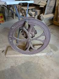 ANTIQUE CAST IRON CORN COFFEE GRINDER C.S. BELL ...