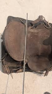 Vintage Horse Saddle Cowboy Old West Well Worn Estate Leather Decor | eBay