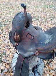 Antique Old Western Horse Saddle | eBay