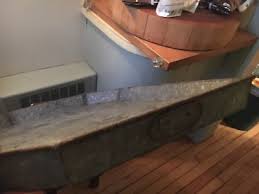 Massive galvanized tray w/handles - HUGE happy hour server ...