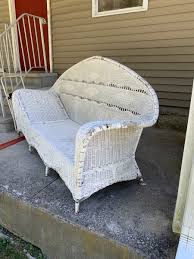 Wicker White Antique Sofas & Chaises for sale | eBay