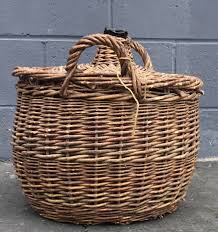 19th Century Vitner Woven Wine Demi Jar | Chairish