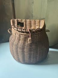 Vintage Fishing Creel Basket B – The Vintage Abode