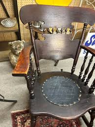 What is the period, design, and value of this old rocker ...