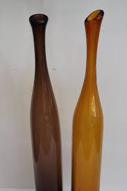 Pair of Vases by Joel Myers, Model No. 6427 for Blenko at 1stDibs | joel myers blenko