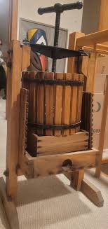 SC & W Co. Chicago Grape PressWEAREVER 1800s oak | eBay