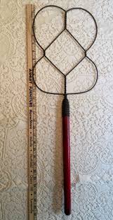 Antique Primitive Rug Beater Red Handle - Etsy