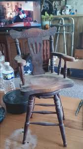 What is the origin and value of this old chair?