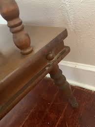 Vintage MCM Two Tier Square Side Table | eBay