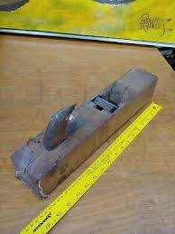 Antique Vintage Large Wooden Block Plane jack plane | eBay