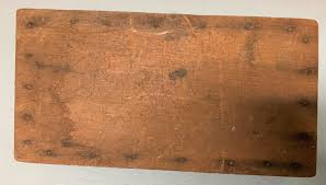 Vintage Wooden Utensil Caddy - Old Wood Box - Primitive ...