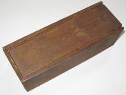 Antique Ebony & Ivory Domino Set + Wood Box