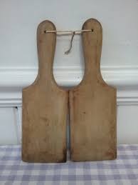 Vintage Wooden Butter Pats, Butter Paddles, Butter Hands ...
