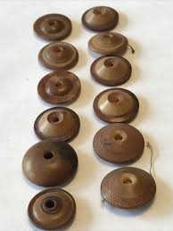 Antique VTG Brown Buttons Lot Of 12 Estate Collectible ...