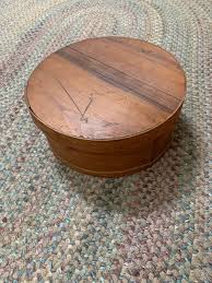 Rare Round Lidded Wooden Cheese Box Band Around Bottom and Lid Basket Vintage 15 3/8”w X 7”h Great & Smooth Condition - Etsy