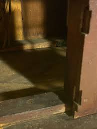 Antique Folk Art Cabin Doll House Vintage Wooden Toy ...