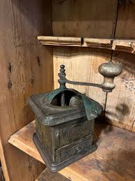 1890s' RUSTIC Antique Coffee Grinder From Norway, Norwegian ...