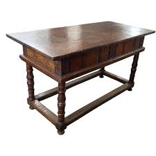 17th Century Italian Baroque Walnut Table / Console Table ...