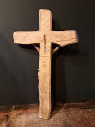 Vintage Height 16 Inches Ceracast Inri Cross Crucifix Jesus ...