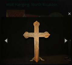 Large Vintage Wooden Crucifix / Cross. Jesus. Christian ...