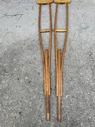 Wooden Crutches | eBay