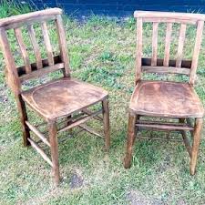 6 Available Antique Chapel Church Chairs Vintage Industrial Retro Kitchen Oak Dining Old Wooden Stacking School Wedding - Etsy