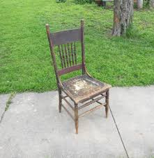 Silla antigua Pressback Spindleback Comedor Cocina Silla lateral Casa de campo Estilo rural - Etsy México