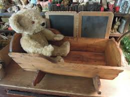 Vintage Primitive Doll Bed / Antique Rocking Cradle / Wood Rocking Bassinet - Etsy Ireland