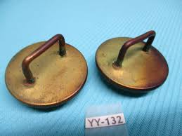 Beautiful ANTIQUE Green Floral Glass Rosettes Bronze back with nice Patina | eBay Australia